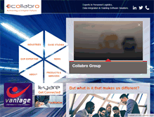 Tablet Screenshot of collabro-group.com
